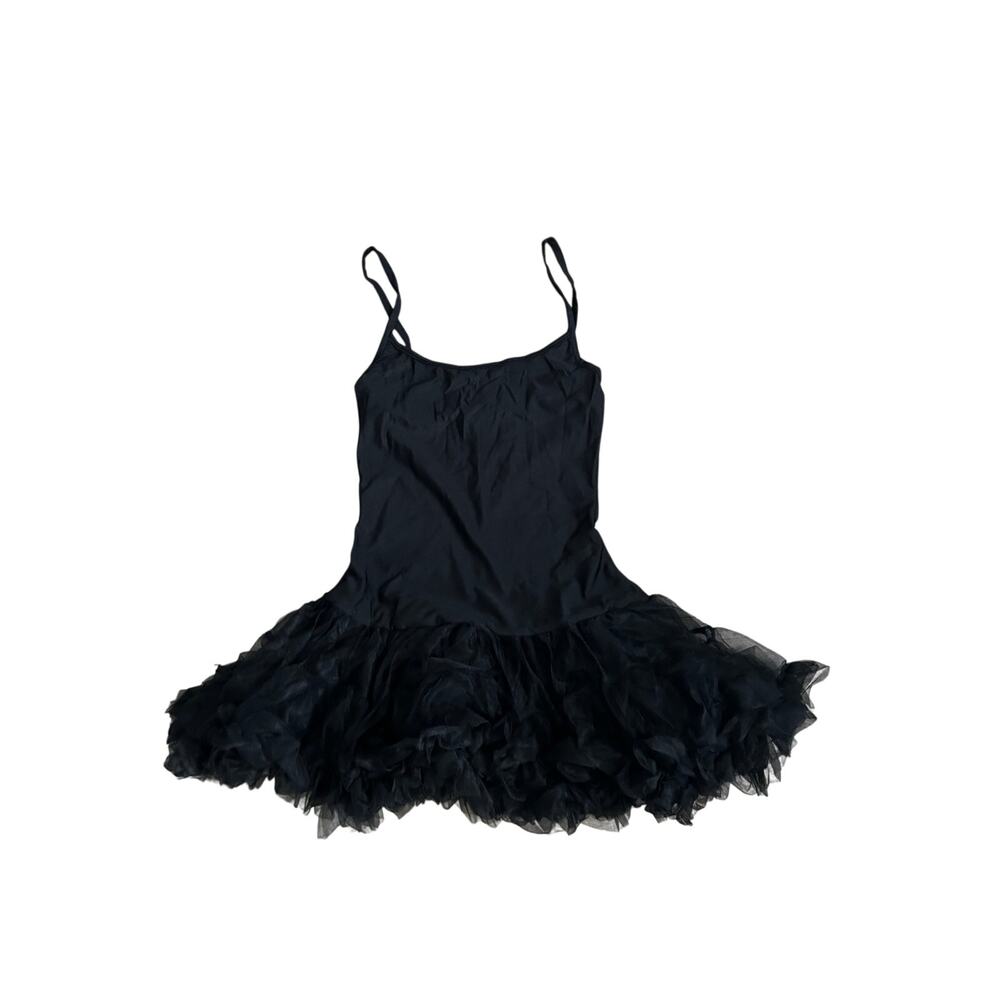 LEG AVENUE BLACK PETTICOAT DRESS